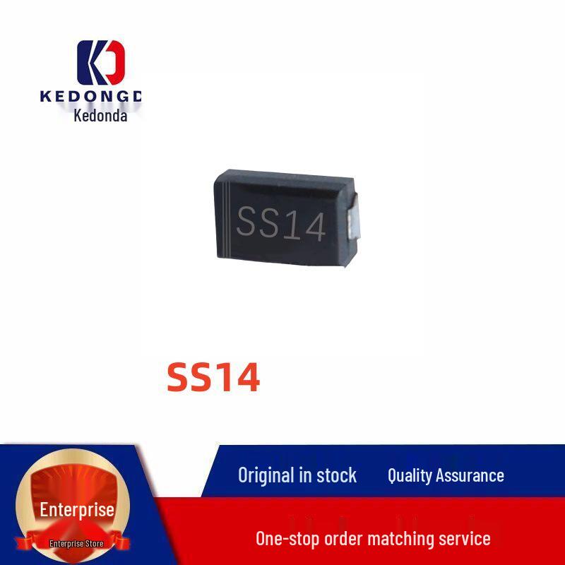 

SS14 SMA Schottky Diode, Surface Mount, 1A/40V, Screen Printing 1N5819