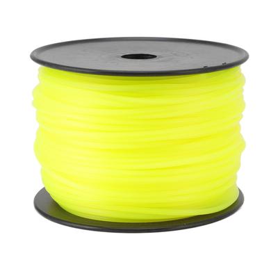 3mm String Trimmer Line Quadrate Trimmer Line Lawn Mower String Cord for Husqvarna Yellow