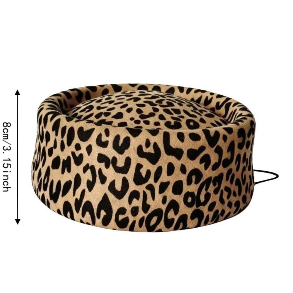Felt French Top Cap Round Shape Painter Beret Elegant Women Fashion Hat Ladies Occasion