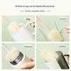 Removable Long-Handle Cup and Bottle Cleaning Brush with Replaceable Sponge