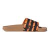 Adidas Originals Adilette Comfortable Versatile Rubber Sole Non-Slip Slide Sandals Unisex Footwear Orange Black IE7750