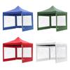 PVC Einfach aufzubauen Outdoor Baldachinzelt Geräumig Und Langlebig Oxford-Stoff Für Allwetter-Camping Eckzelt Nur Eine Seite 3*2m
