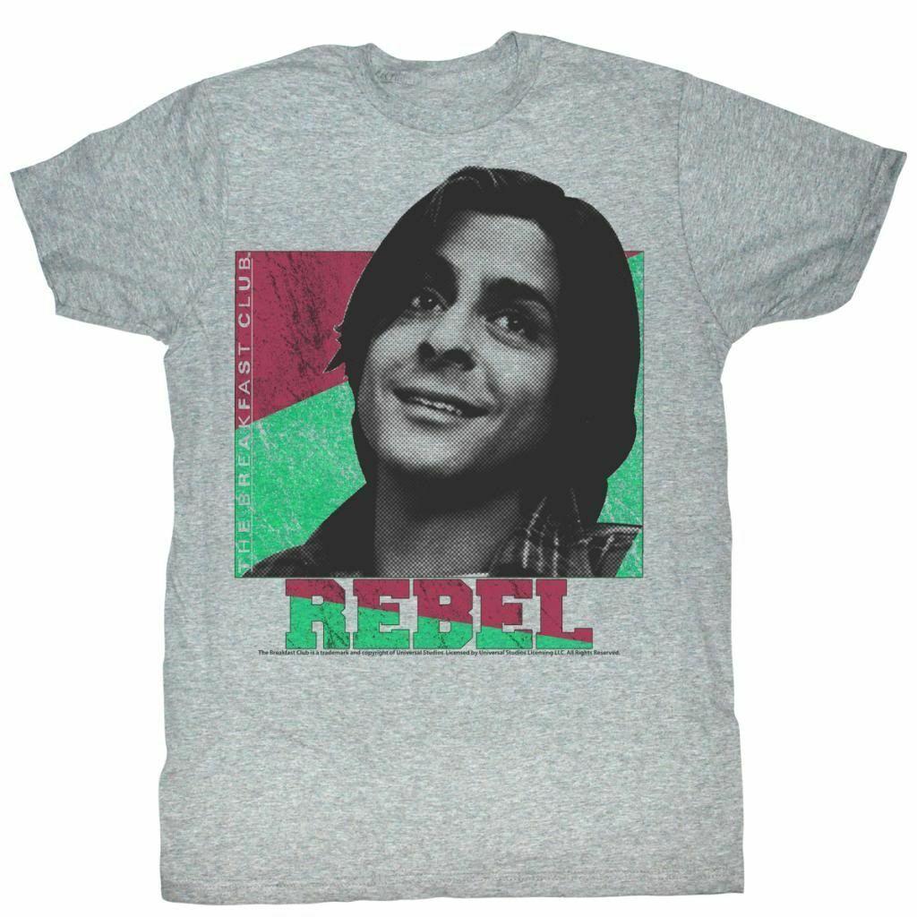 

Breakfast Club Criminal Gray Adult T-Shirt Mens Womens Tees Top L