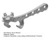 Aluminum Drum Wrench Multi-Function Metal Bucket Opener Ergonomic Design Bucket Opener Lid Remover Opener Tool
