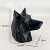 Kryt Tvaru Vlka Pro Tažné Zařízení 3D Tištěný Kryt Koule Tažného Zařízení Dekorace Tažného Zařízení Zabraňuje Rezivění Přijímače