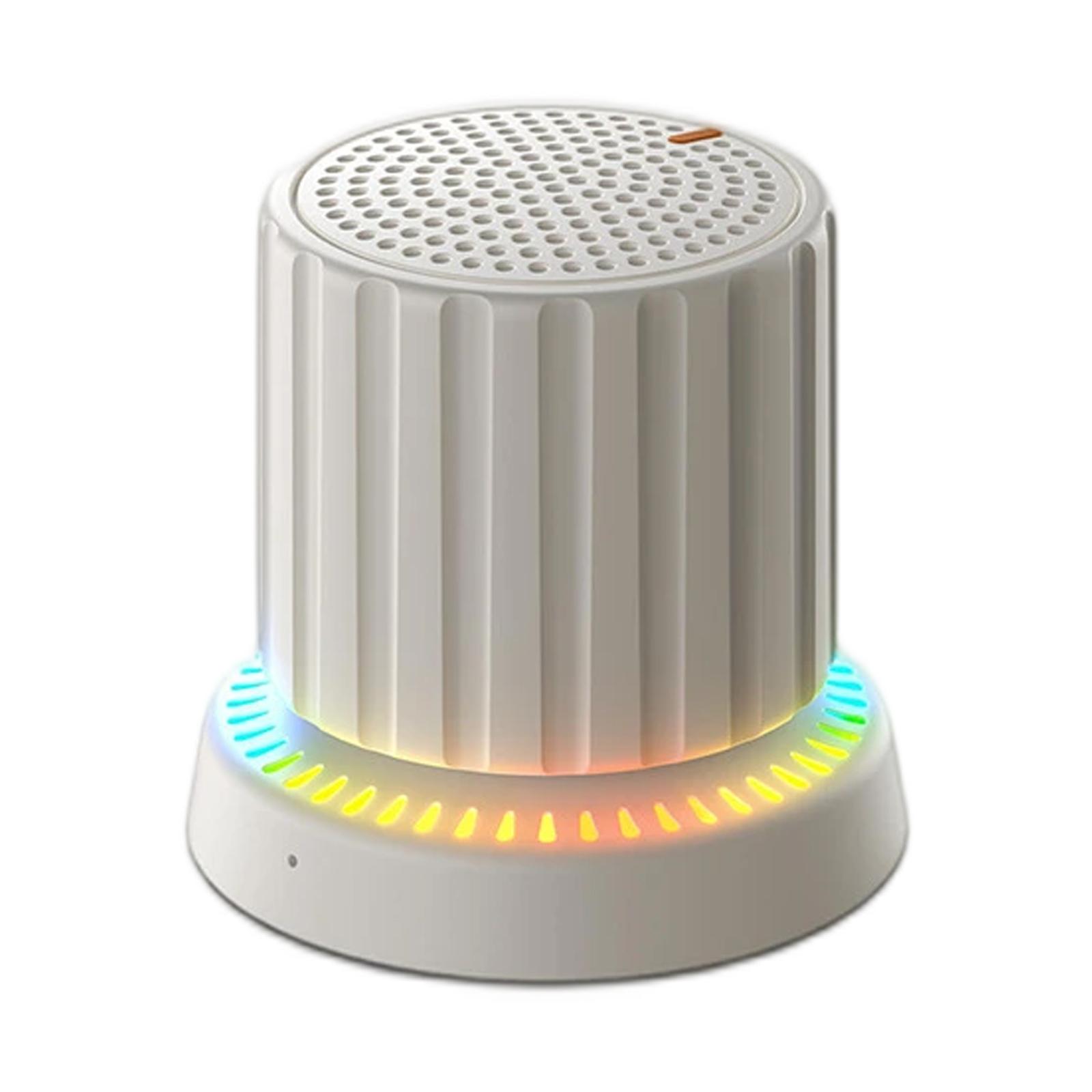 

Magnetic Water Proof Bluetooth Speaker With Lighting,small Wireless Speaker ,volume Knob & 360° Sound. Portable For Home, Outdoors & Bathroom One Size білий