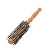 Round Curling Comb Wooden Anti Static Handle Reduces Frizz Round Styling Brush for Hair Salon Home Use Large 9.17 X