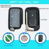 Replacement Key Fob Shell Fit for Lexus ES GS is LS LX ES350 GS300 GS350 GS430 GS450h ISC IS250 IS350 LS460 LS600h Key Fob Cover Case