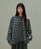 DESIRED Brushed Overfit Check Shirt-Ffsk5411D09