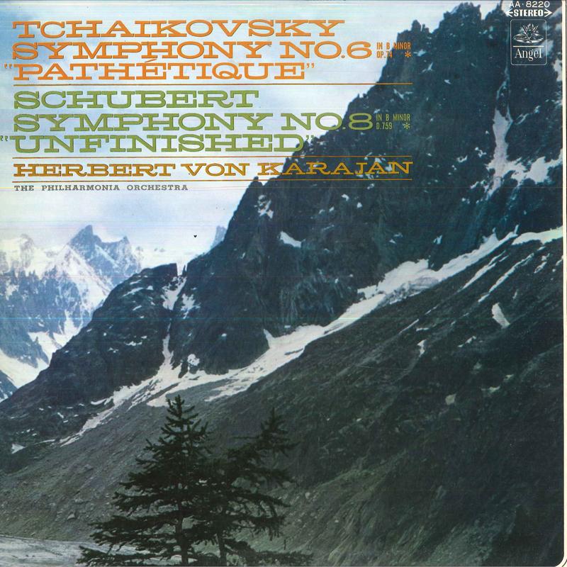 LP Record HERBERT VON KARAJAN/PHILHARMONIA OR - Tchaikovsky/Symphony No.6 B Minor O AA8220 TOSHIBA Japan Classical Used