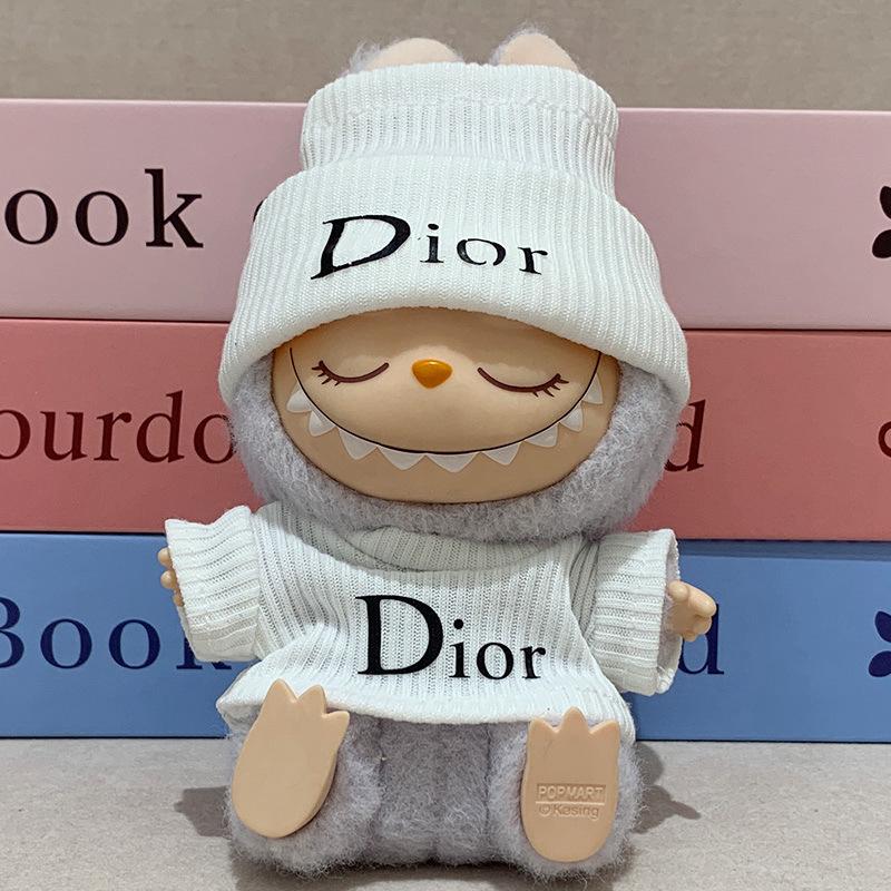 [Only Clothes] Labubu Doll Clothes Set - Fits First & Second Generation 17cm Plush Dolls