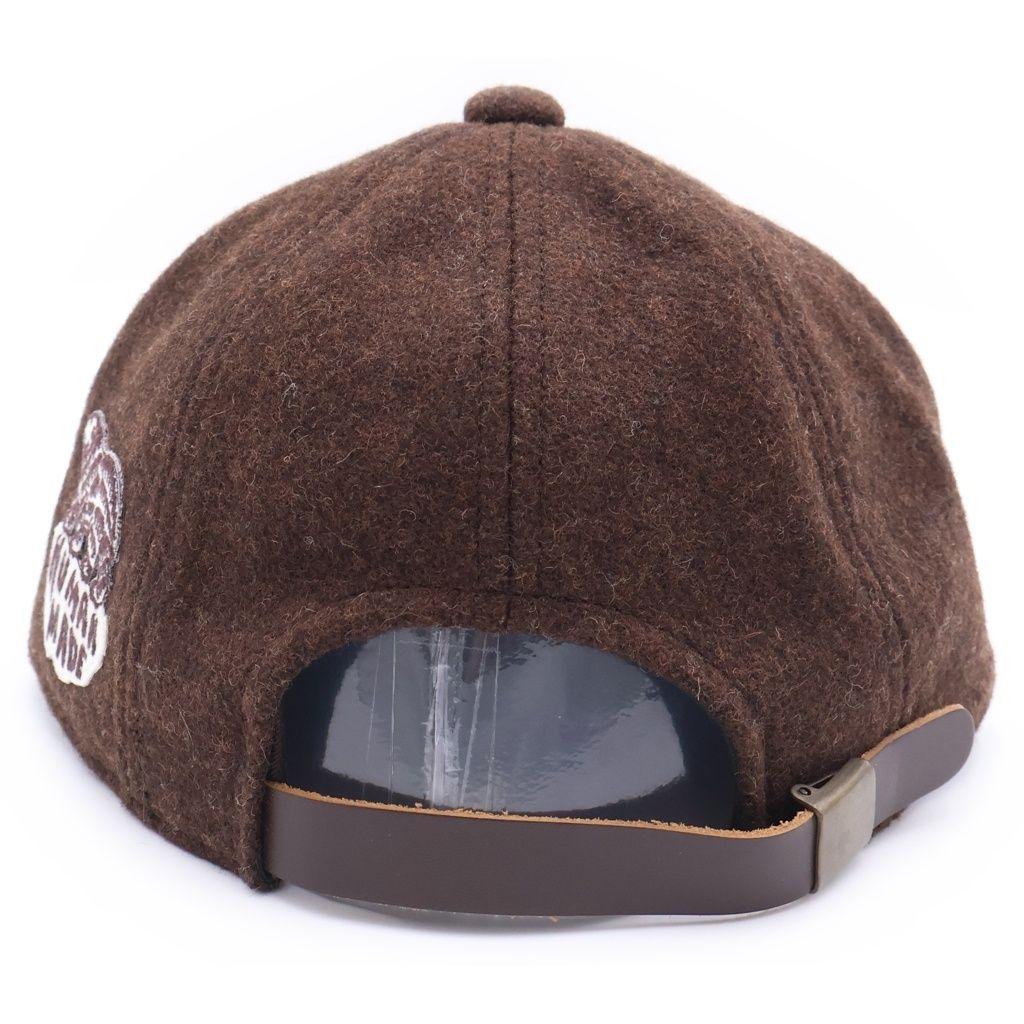 Used HUMAN MADE Wool Logo Embroidery 8 Panel Cap Brown