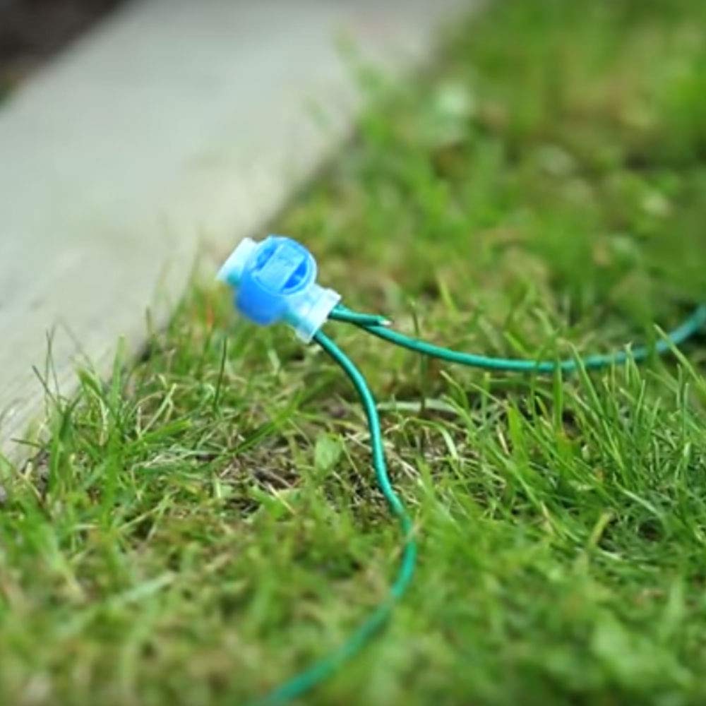 CTRICALVER Vandtæt Ledningspakke af 15 Vandtætte Kabelstik med til Tilbehør til Automatisk Plæneklipper Stik, Stik, Bølger,