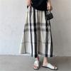 Tooxika New Women's Half Skirt Popular Fashion Plaid Large Swing Skirt
