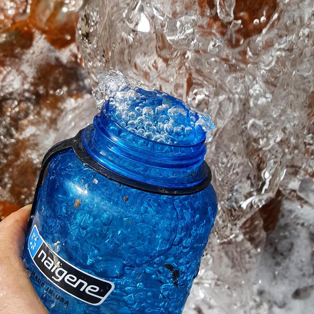 Nalgene Wide Mouth Tritan Renew Slate BL Plastic 0.5L