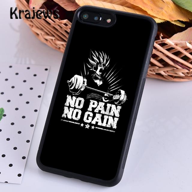Krajews Gym Fitness Bodybuilding Phone Case Cover For iPhone 17 Air 16 15 14 Plus 11 12 13 Pro Max Plus Coque Fundas