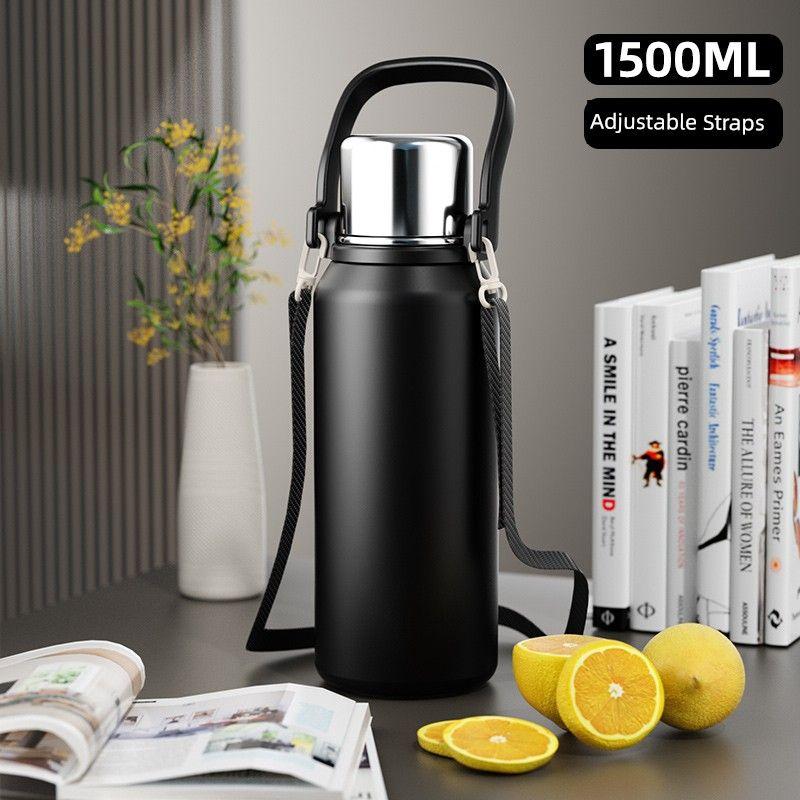 Thermos Cup, Travel Kettle, Tea Cup, Portable for Adults, Can Be Carried on the Body, Can Be Hung on the Body, and Can Be Used as a Water Bottle