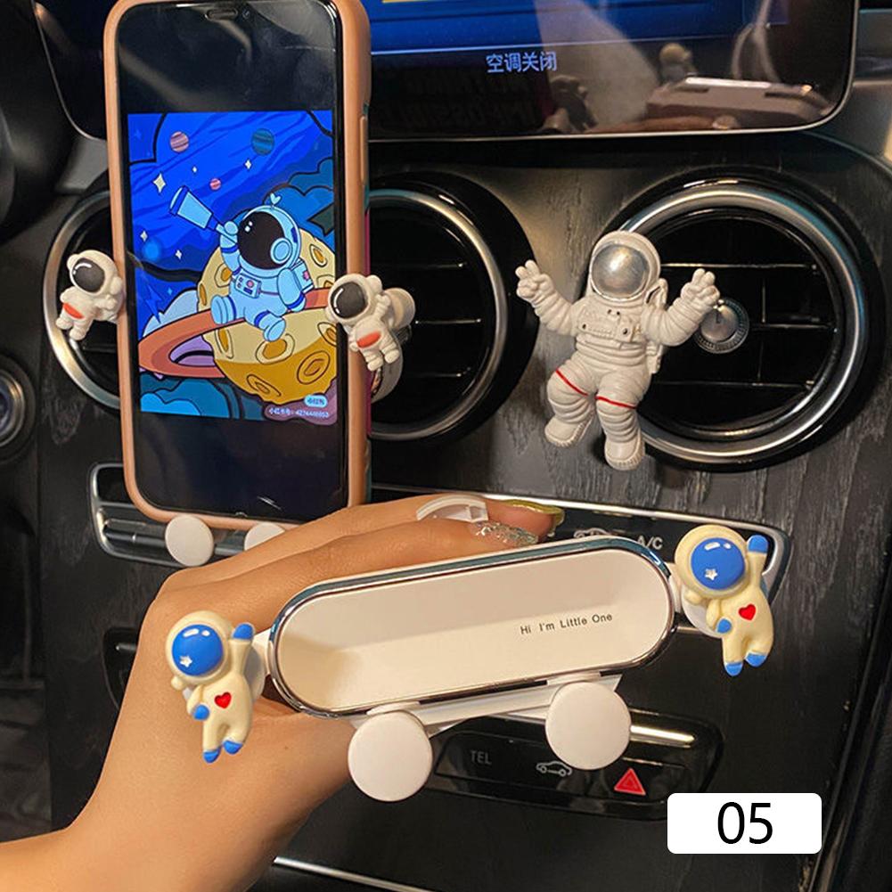 Car Mobile Phone Bracket Car Creative Cartoon Car Air Outlet Mobile Phone Navigation Fixed Support Bracket Car Accessories