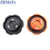 CNC Aluminum Tank Cell Cap Fuel Tank Cover For Husqvarna TC85 TC125 TC250 FC 250-450 For KTM XCFW XCW XCF XC XCW EXC EXCF SX SXF