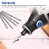 15pcs 1/8" Shank Router Bit Set Engraving Milling Cutter Twist Drill Bits DIY Woodworking Carving Drilling Rotary Tools