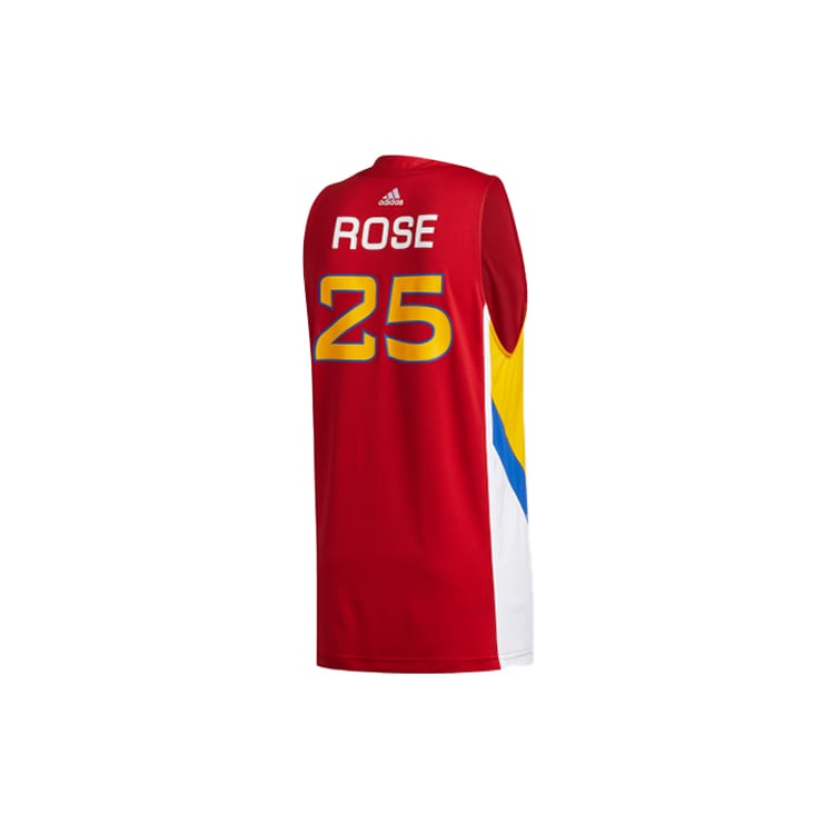 adidas Basketball Jerseys Men's Red Moderate Straight Fit GI9422