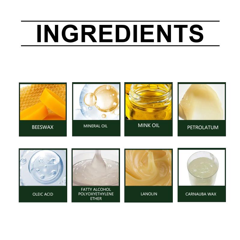 Jakehoe Leather Clean & Care Balm Leather Jacket Sofa Cleaner Decontamination Refurbish Nourishing Polishing Leather Balm