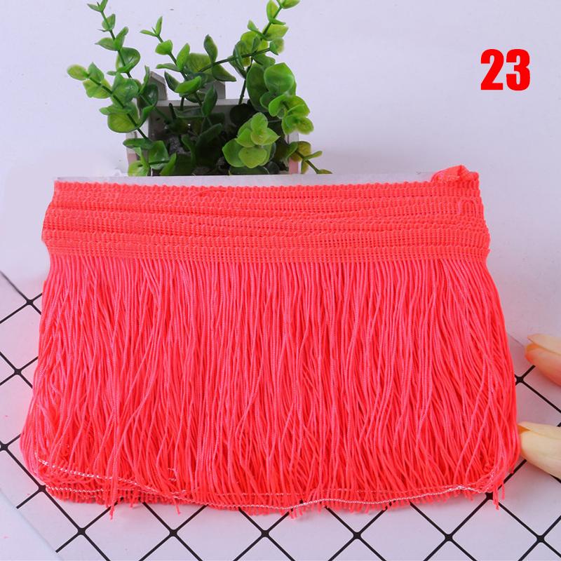 10 metrů latinská třásňová krajka makramé 15cm krajková ozdoba třáseň rayon DIY samba taneční šaty jevištní oděv šicí doplněk