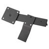 Barn Door Latch Latch Sliding Door Latch 15.2*5cm Barn Door Black Carbon Steel Flip Fence Gate Latch Practical