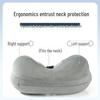 Inflatable U-Shaped Travel Pillow for Neck Support