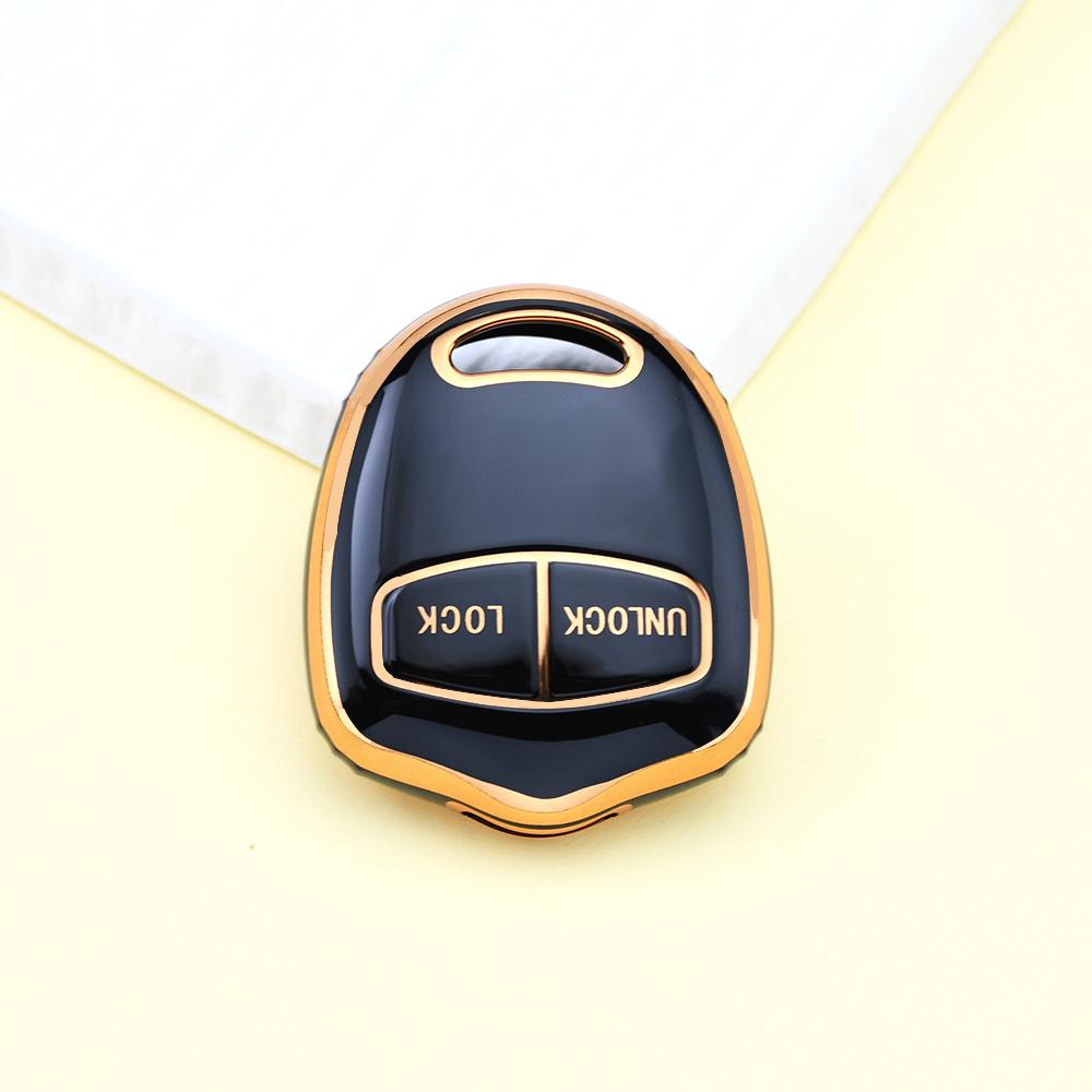 

For Mitsubishi Colt Outlander Pajero Lancer Ex Asx Mirage Montero Shogun L200 Car Key Case Cover Bag Shell Fob Accessories