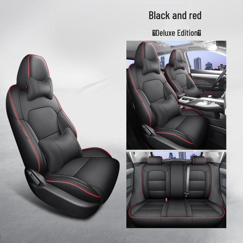Universal Full Leather Car Seat Cushion for Bin Yue - Four Seasons, Five-Seater