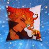 Fire SSpirit Cookie Run Pillow Case Living Room Sofa Cushion Cover Suitable For Home Bedroom Room Decoration