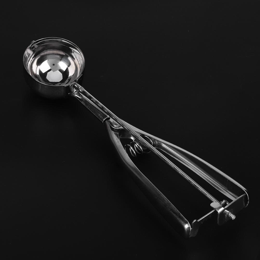 5cm Stainless Steel Ice Cream Mash Potato Spoon Ice Cream Ball Maker Kitchen Ice Cream Spoon