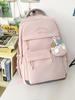 Trendy Cute Double-Shoulder Backpack: Lightweight, Waterproof & Large-Capacity Schoolbag for Middle/High School and College Stud