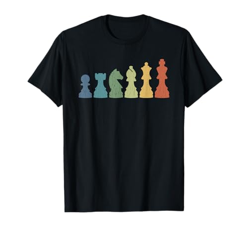 Funny Chess Pieces Board Game Lover Player Themed Chess Gift T-Shirt