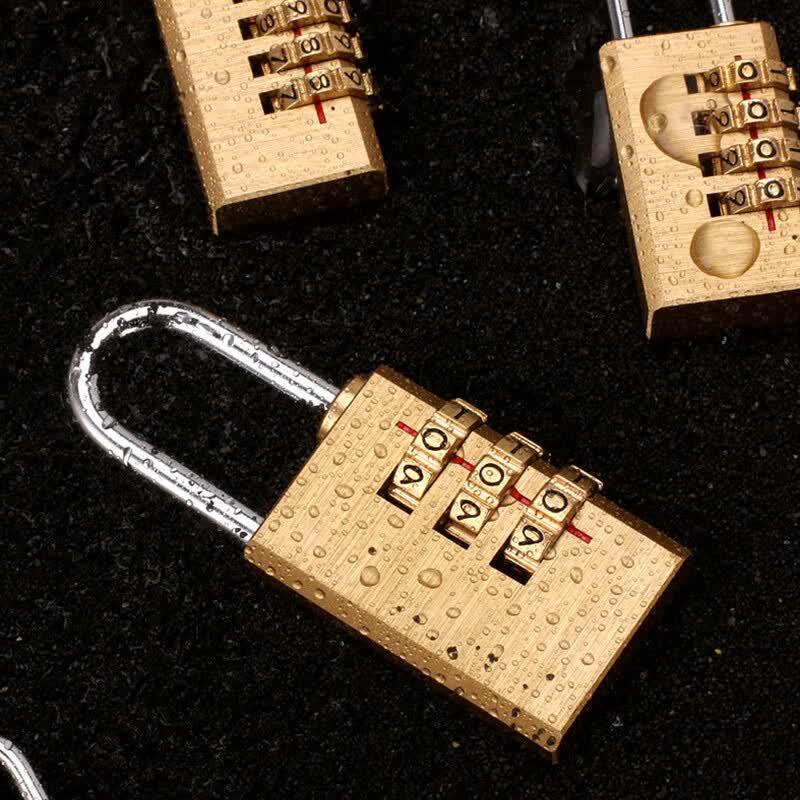 Haisdike Brass Combination Padlock