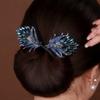 1PC Elegant and Retro Ladies Exquisite Shiny Rhinestone Alloy Hair Accessories, Fashionable and Convenient Hair Accessories