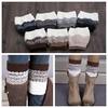 Fashion Winter Warm Toppers Leggings Crochet Knitted Boot Cuffs Socks Leg Warmers