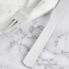 Stainless Steel Tableware Set 3-in-1 Knife Fork Spoon Foldable Student Dormitory Utensils Portable Office Lunch Cutlery Set for Camping Travel