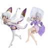 Re:ZERO -Starting Life In Another World- Emilia Anime Figure Sleeping Position Emilia Action Figure Ram Figurine Model Doll Toys