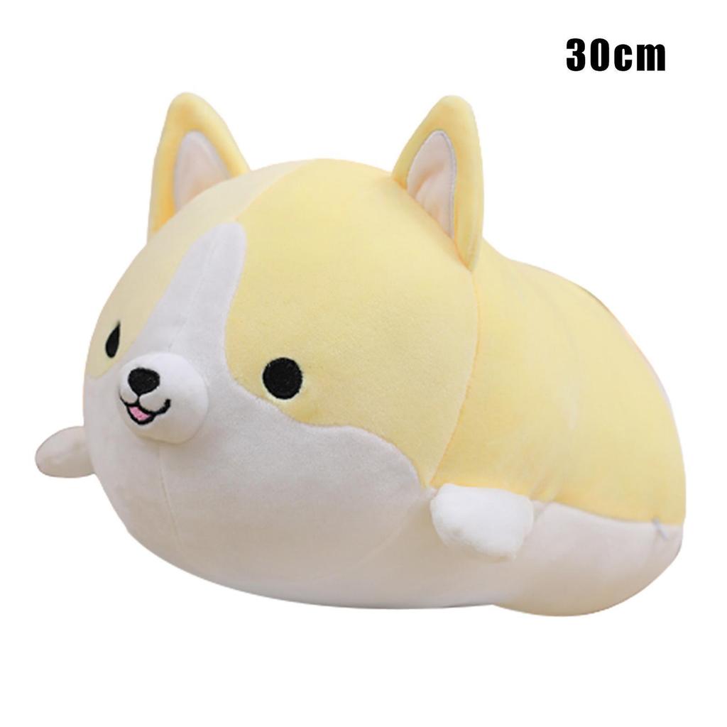 Adorable Fat Shiba Inu Dog Plush Toy Stuffed Animal Dog Puppy Doll Cushion for Kids Home Car