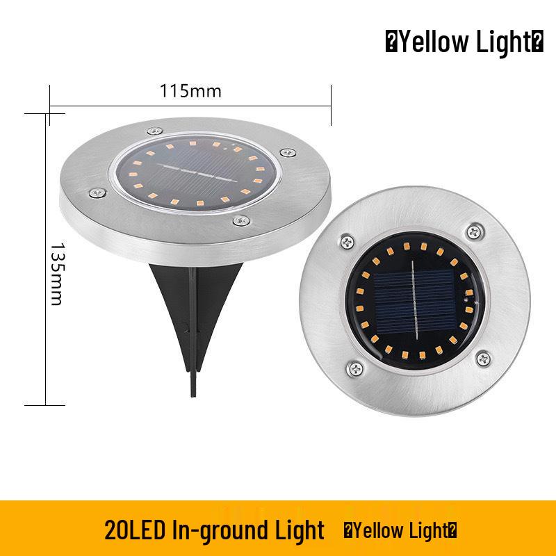 Waterproof Solar LED Lawn Lights for Outdoor Decoration - Super Bright