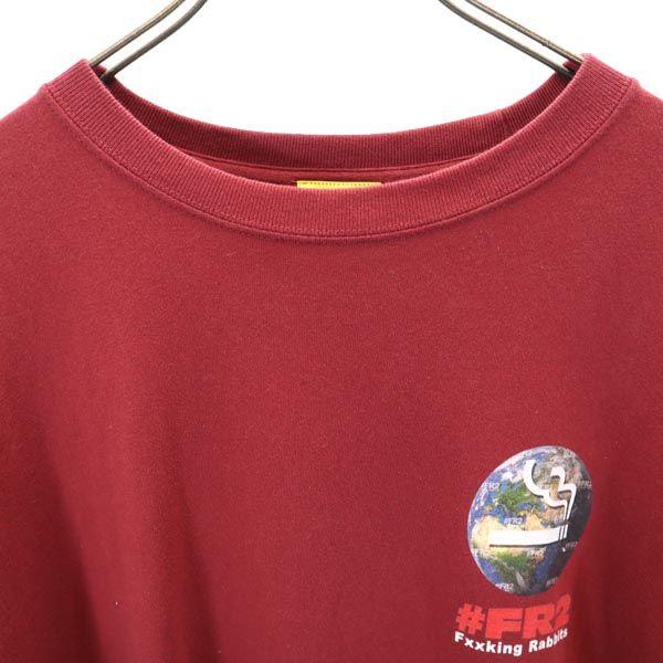 FR2 Double-sided Printing Short Sleeve T-shirt XL Henji Men's Used