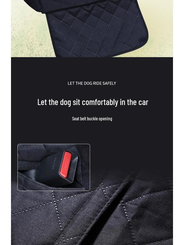 Scratch-Proof Waterproof Car Pet Mat for Dogs