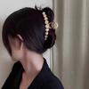 Opal Hairpin Shark Clip Bangs Clip Autumn Back Head Grab Clip Internet Celebrity Korean Ins Wind