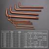 Shangjiang L-shaped Star Hex Key with Hollow Plum Blossom Design