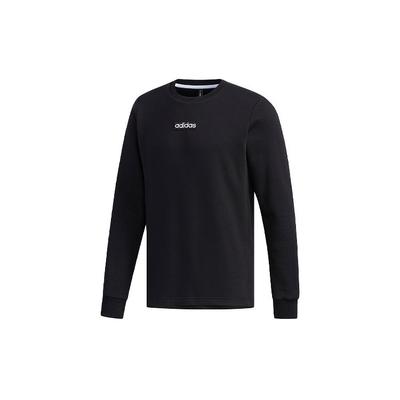 Neo Cuffed Long Sleeve Fleece Sweatshirt Men Sweatshirt Black EI4701