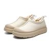 Bottes de neige étoile velours chaussures thermiques coton plateforme chaussures paresseuses bottines courtes couple chaussures pain