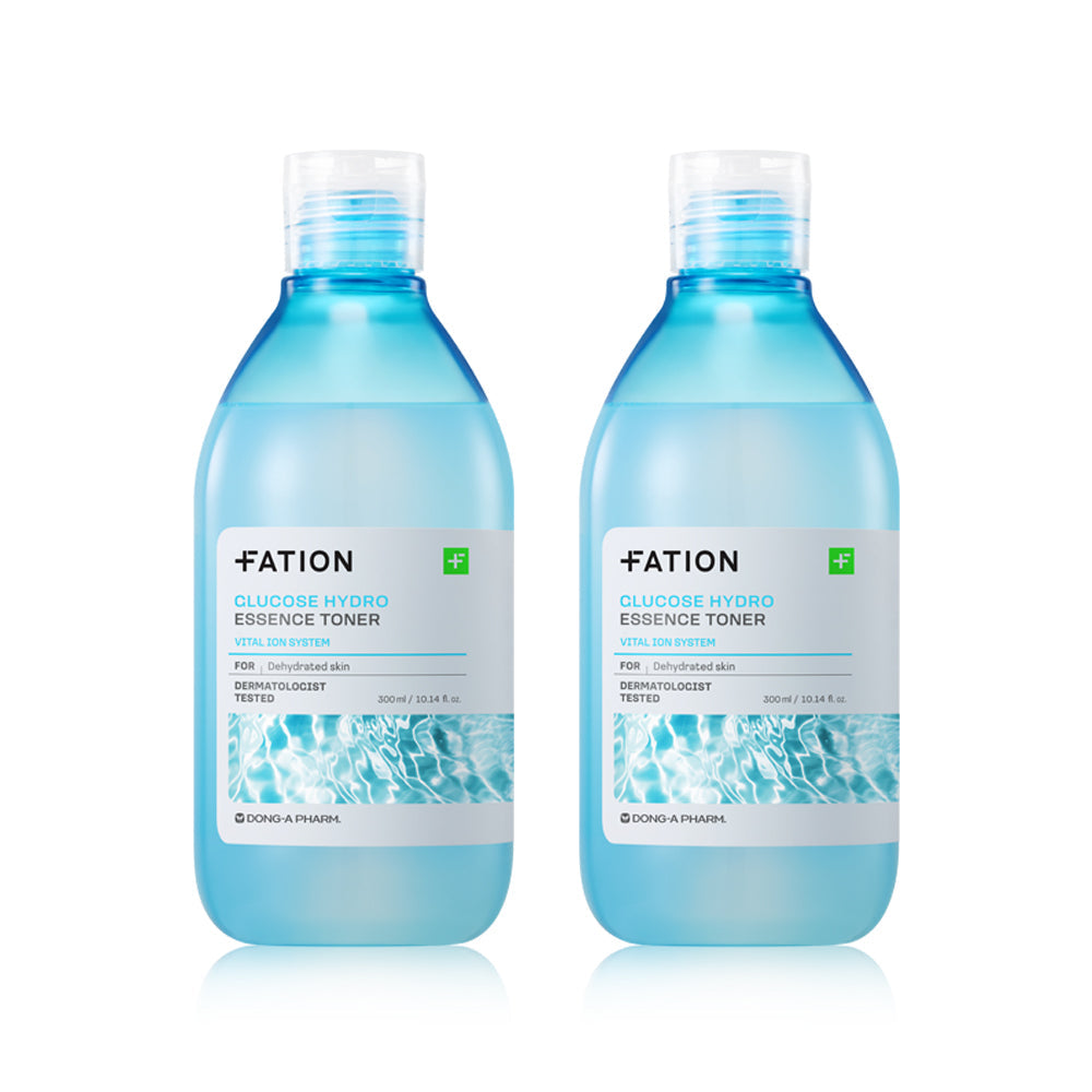 FATION Glucose Hydro Essence Toner 300ml 2-pack