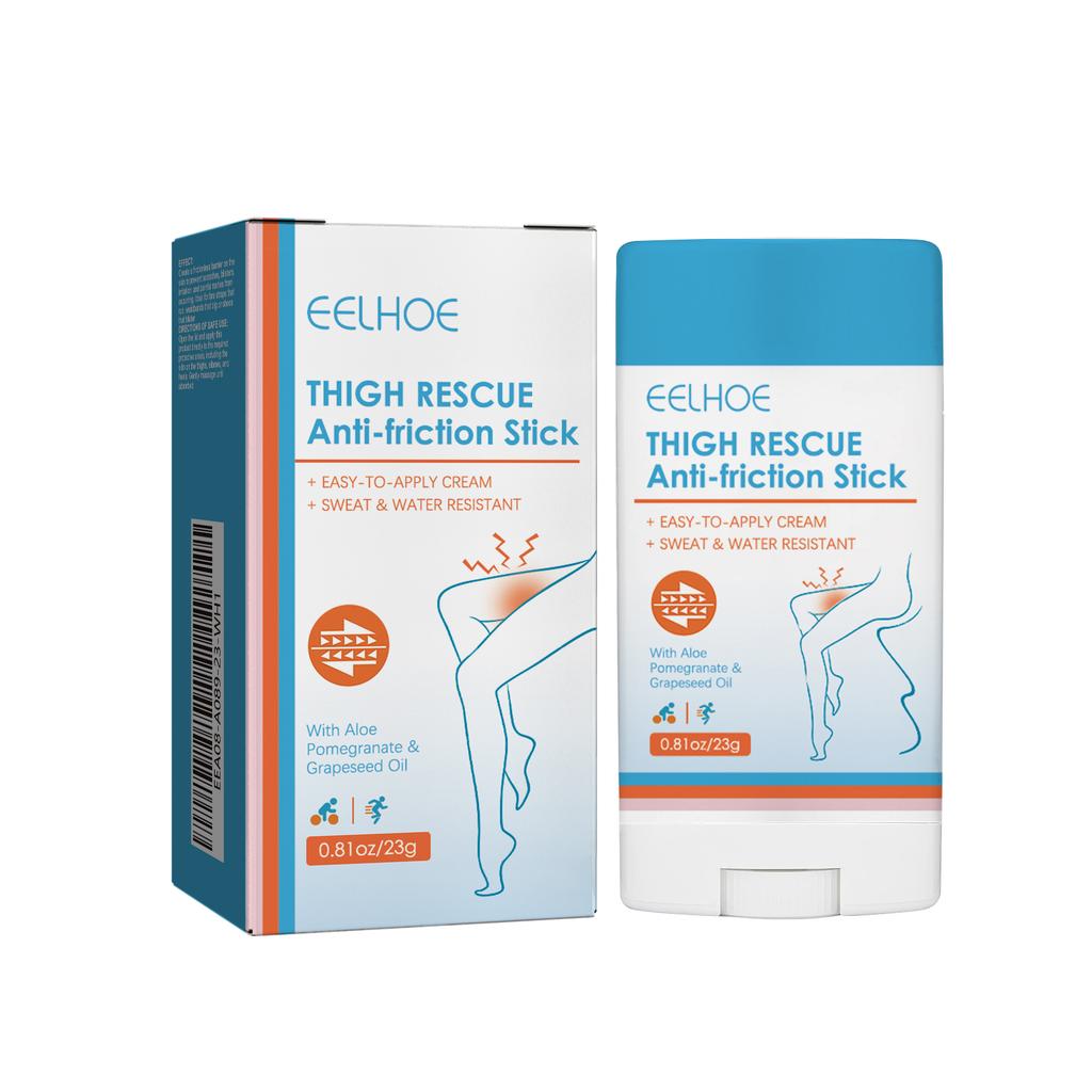 Eelhoe Thigh Rescue Anti-Friction Stick Waterproof Sweat Resistant Easy To Apply Cream Leg Heel Lower Arm Skin Protection Bar